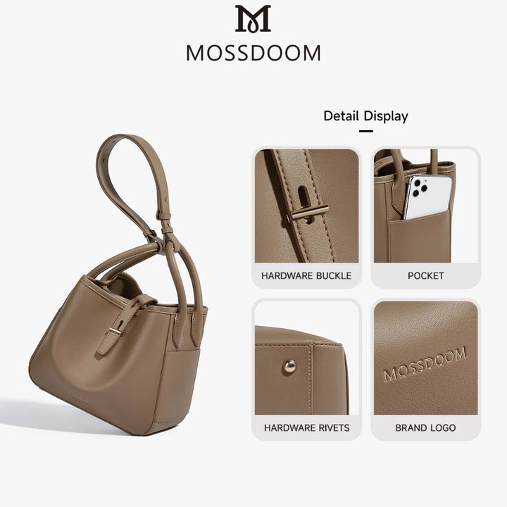 MOSSDOOM Large Capacity Multi-functional High-quality Shoulder Bag for Women