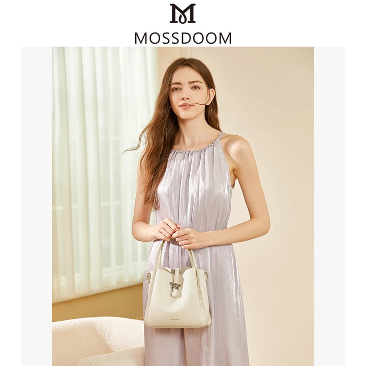 MOSSDOOM Multi-functional Large Capacity Retro Handbag