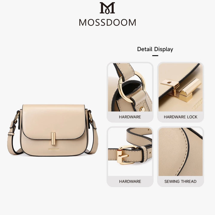 MOSSDOOM Women's Bag Valerie Bag Fashion Simple Crossbody Bag for Women