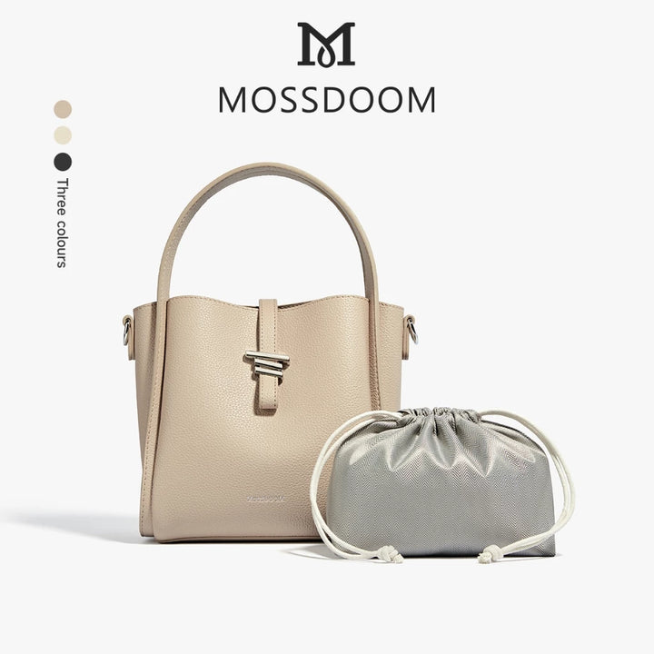 MOSSDOOM Multi-functional Large Capacity Retro Handbag