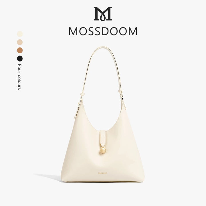 MOSSDOOM Gio Bag Adjustable Versatile Large Capacity Pure Color Easy Matching Tote Bag Shoulder Bag for Women
