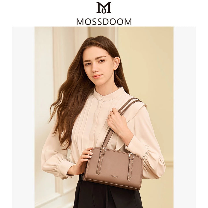 MOSSDOOM Women's Bag Renee Bag Compact Simple Shoulder Bag for Women