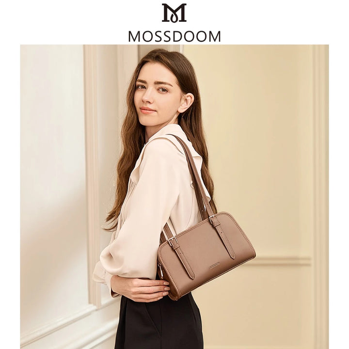 MOSSDOOM Women's Bag Renee Bag Compact Simple Shoulder Bag for Women