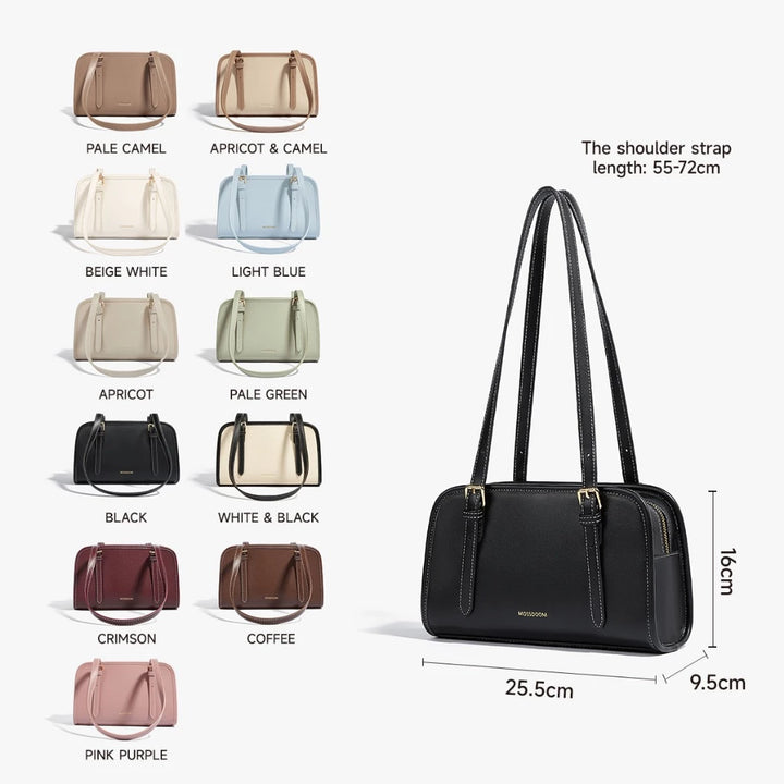 MOSSDOOM Women's Bag Renee Bag Compact Simple Shoulder Bag for Women