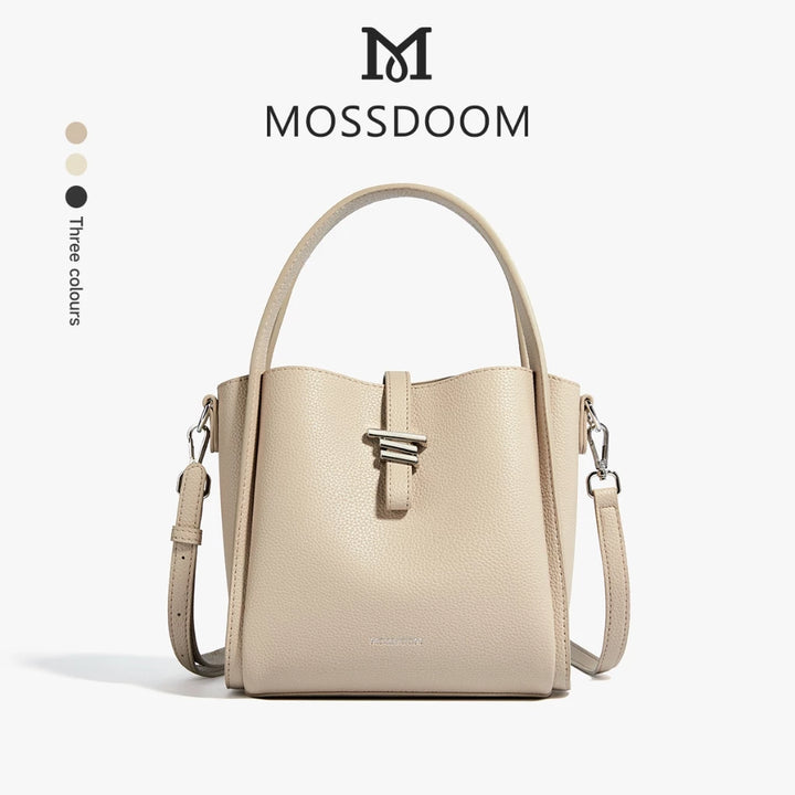 MOSSDOOM Multi-functional Large Capacity Retro Handbag